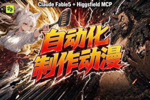 (19477期)AI自动化动漫制作!Claude Fable 5接入Higgsfield MCP,直接生成完整创意内容